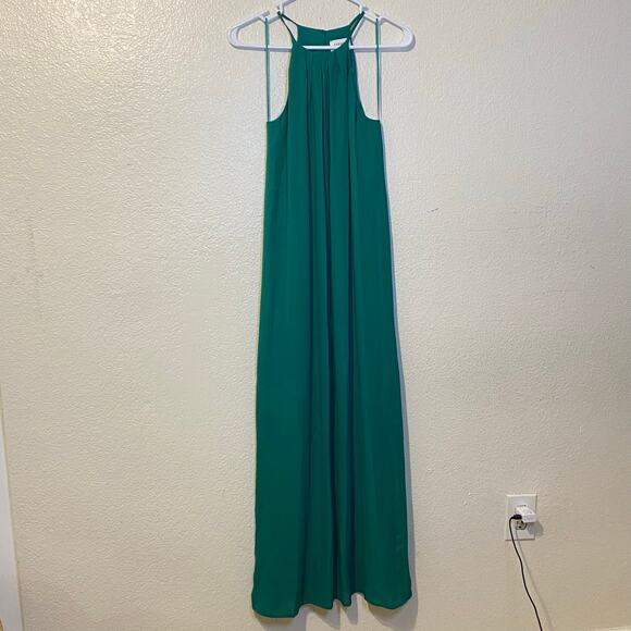 Everly Green Maxi Dress Size XS - Picture 2 of 6
